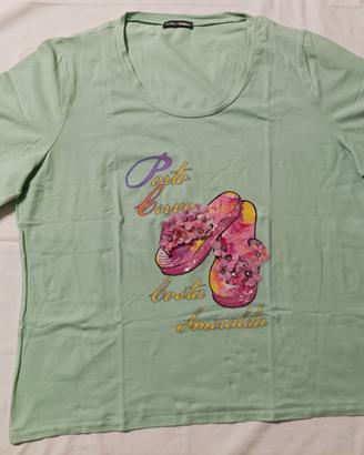 T-shirt Fiorella Rubino donna taglia XL