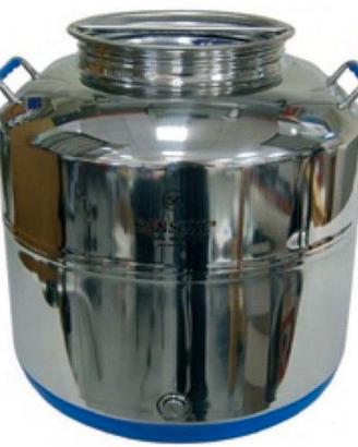 Bidone per olio Sansone 50 lt con rubinetto