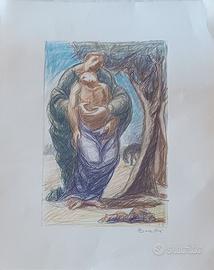 Quadro a pastello di Antonio Boatto