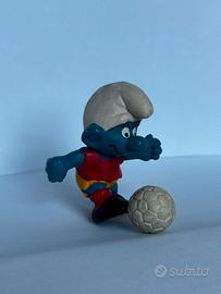 Puffo Calciatore vintage originale anni '70