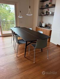 Tavolo da pranzo Rimadesio Francis 250x100 – Ebano