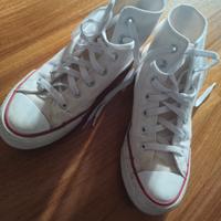 Converse donna bianche taglia 37