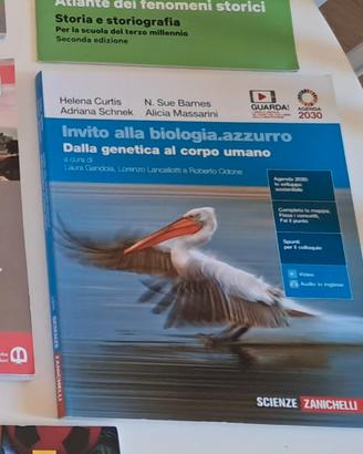 invito alla biologia azzurro