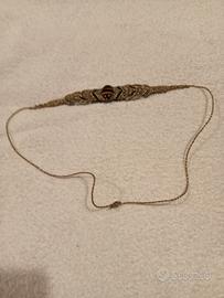 collana in macramè 