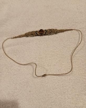 collana in macramè 