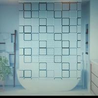 Tenda a Rullo Per Box Doccia Tessuto 100×250 