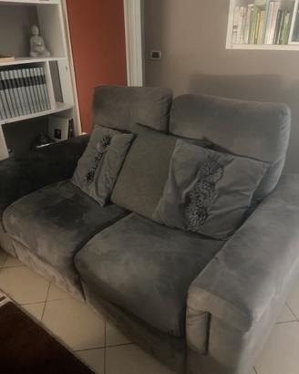Coppia  di divani Poltronesofa grigio