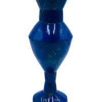 Vaso artigianale in Lapislazzuli naturale