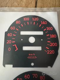 Fondini cruscotto Renault 5 gt turbo nuovi
