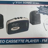 Stereo Cassette Vega Sonic Kt90X Della Q8 Nuovo