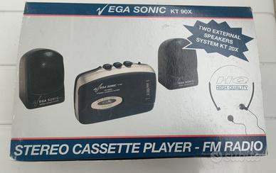 Stereo Cassette Vega Sonic Kt90X Della Q8 Nuovo