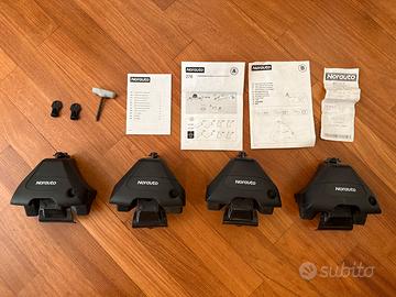 Kit piedi Norauto 3000 per barre porta tutto