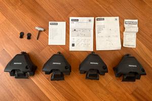 Kit piedi Norauto 3000 per barre porta tutto