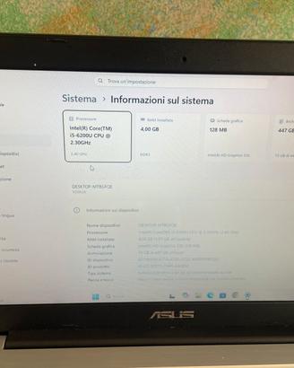 Computer portatile ASUS Vivobook X556