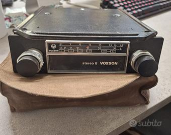 Voxson Sonar GN 108 Stereo 8 con Custodia in pelle