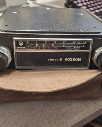 Voxson Sonar GN 108 Stereo 8 con Custodia in pelle