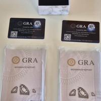 orecchini in moissanite da 1 carato l uno 