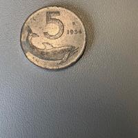 monete 5 lire