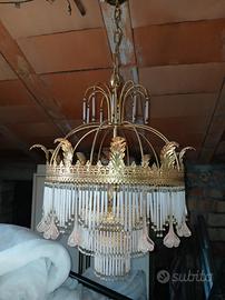 lampadari anni 70