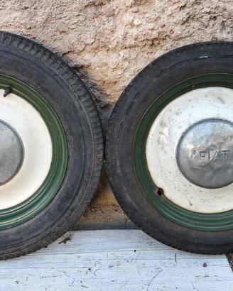 ruote FIAT 500C Topolino