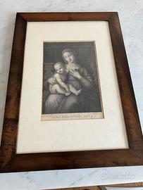 Incisione Vincenzo Biondi antica