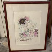 Opera grafica originale di Nino Caffè (1909–1975)