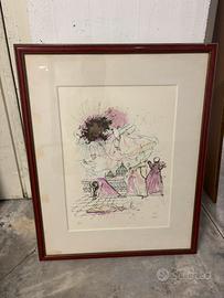 Opera grafica originale di Nino Caffè (1909–1975)