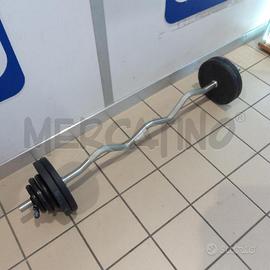 BILANCIERE 30 KG ASTA CURVA