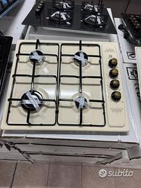 Piano cottura 4fuochi beige rustico nuovo garantit
