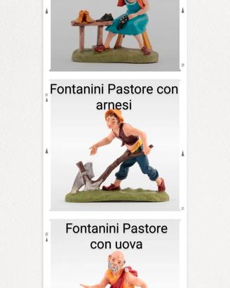 Presepe vintage 3 pastori Fontanini
