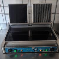 piastra doppia in vetroceramica