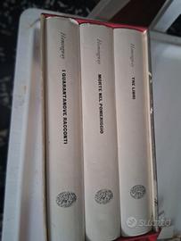 Raccolta 3 libri Hemingway