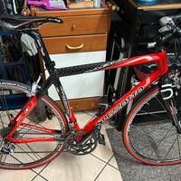 Bicicletta Spezzotto Racing tutta in carbonio