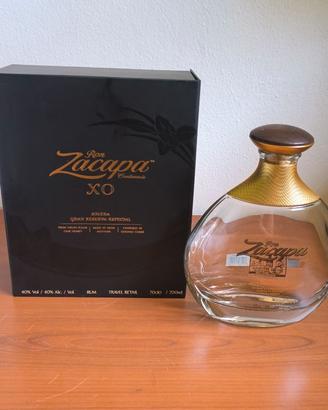 Ron Zacapa XO bottiglia vuota(6 disponibili)