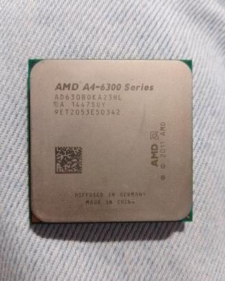 Processore AMD A4-6300B (3.7GHz, FM2, iGPU Radeon)