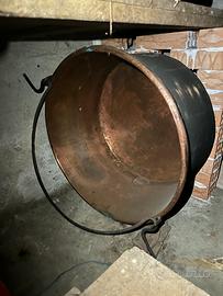 Paiolo in rame 100 litri