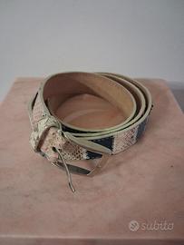 Cintura in pitone 