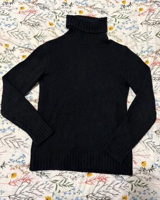 Maglione Dolcevita Uomo Stilosophy Nero Lana