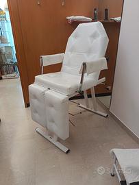 Lettino poltrona pedicure 