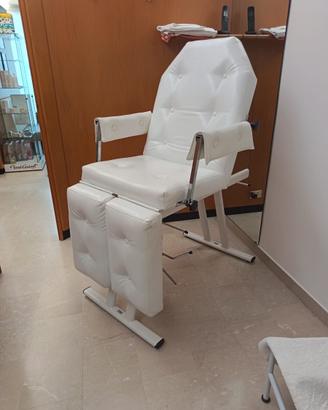 Lettino poltrona pedicure 