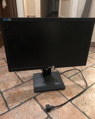 Monitor AOC 24 Ergonomico Regolabile HD