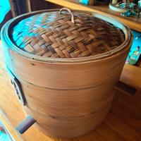 Vaporiera in bambù cucina cinese