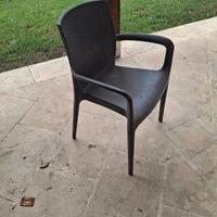 Sedie "Nardi" da esterno stock