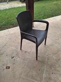 Sedie "Nardi" da esterno stock