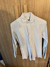 Camicia da uomo Camicissima a righe azzurra e bian
