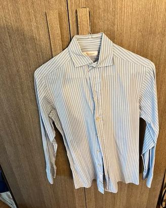 Camicia da uomo Camicissima a righe azzurra e bian