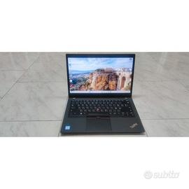 LENOVO THINKPAD T490 TOUCH 16GB SSD 256GB i5-8365U