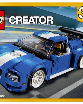 Istruzioni Lego Auto da Corsa 31070