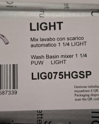 Miscelatore lavabo Paffoni LIG075HGSP Honey Gold S