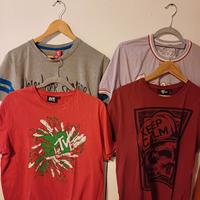 set 3 magliette a mezza manica,t. L